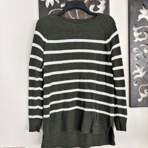Olive stripped sweater